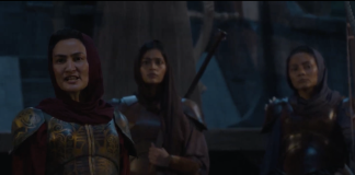 Atiqah Hasiholan Menggila Jadi Laksamana Malahayati di Film ‘Pasukan 1000 Janda’